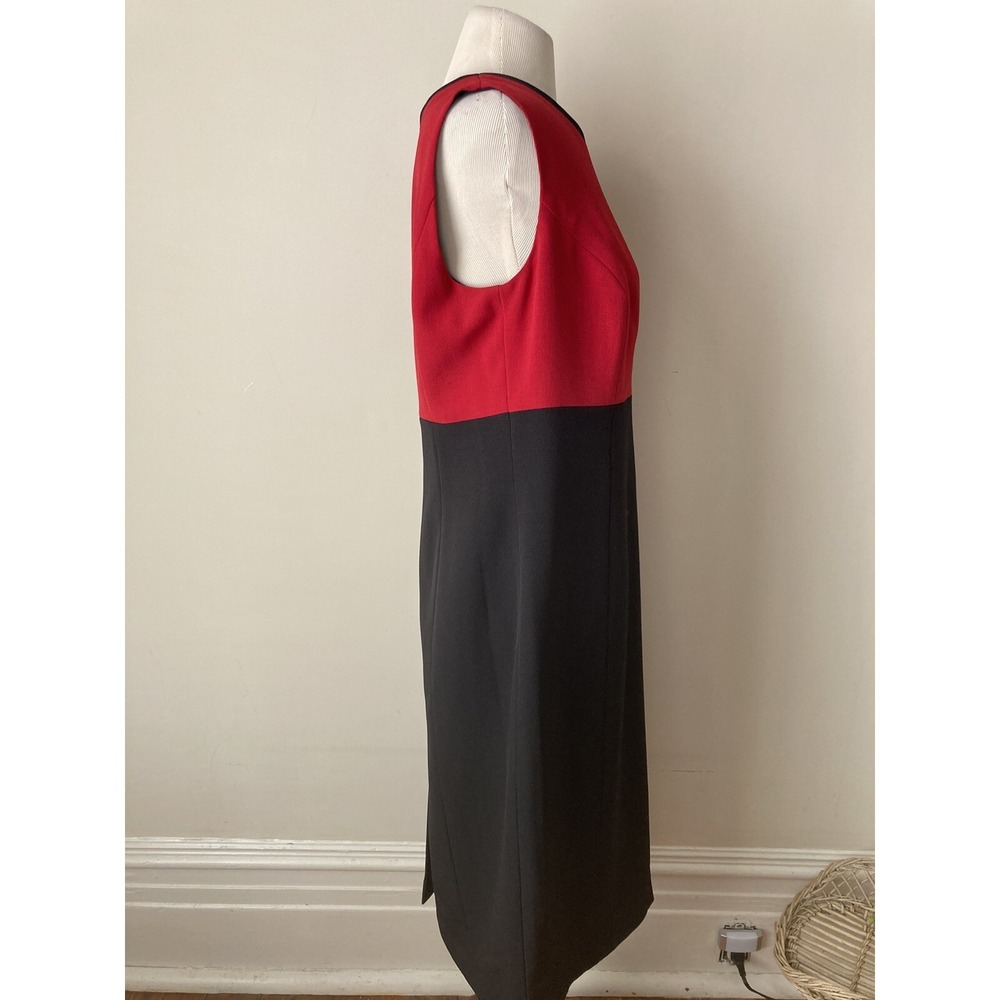 Studio One Dress Set Orange Black Size 12 Dress Jacket - Picture 13 of 14